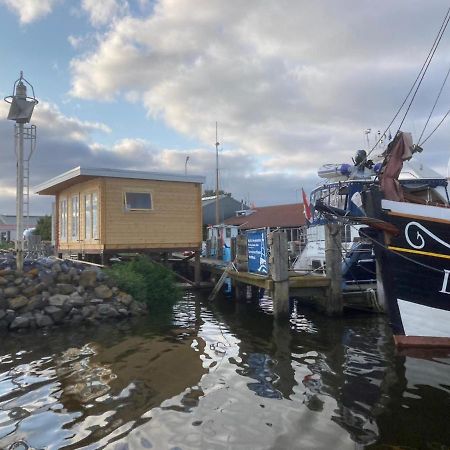 Waterhuisjes Op De Pier Van Lauwersmeerplezier! ラウエルウオーフ エクステリア 写真